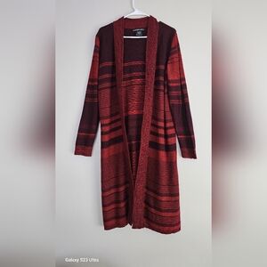 Open Front Cardigan - L